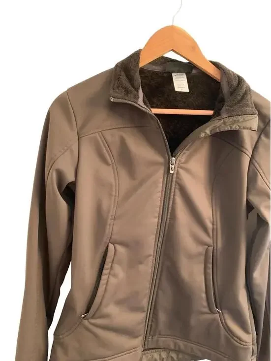 Patagonia Women's Jacket Long Sleeves Size Medium Chocolate Brown Full Zip - Picture 5 of 9